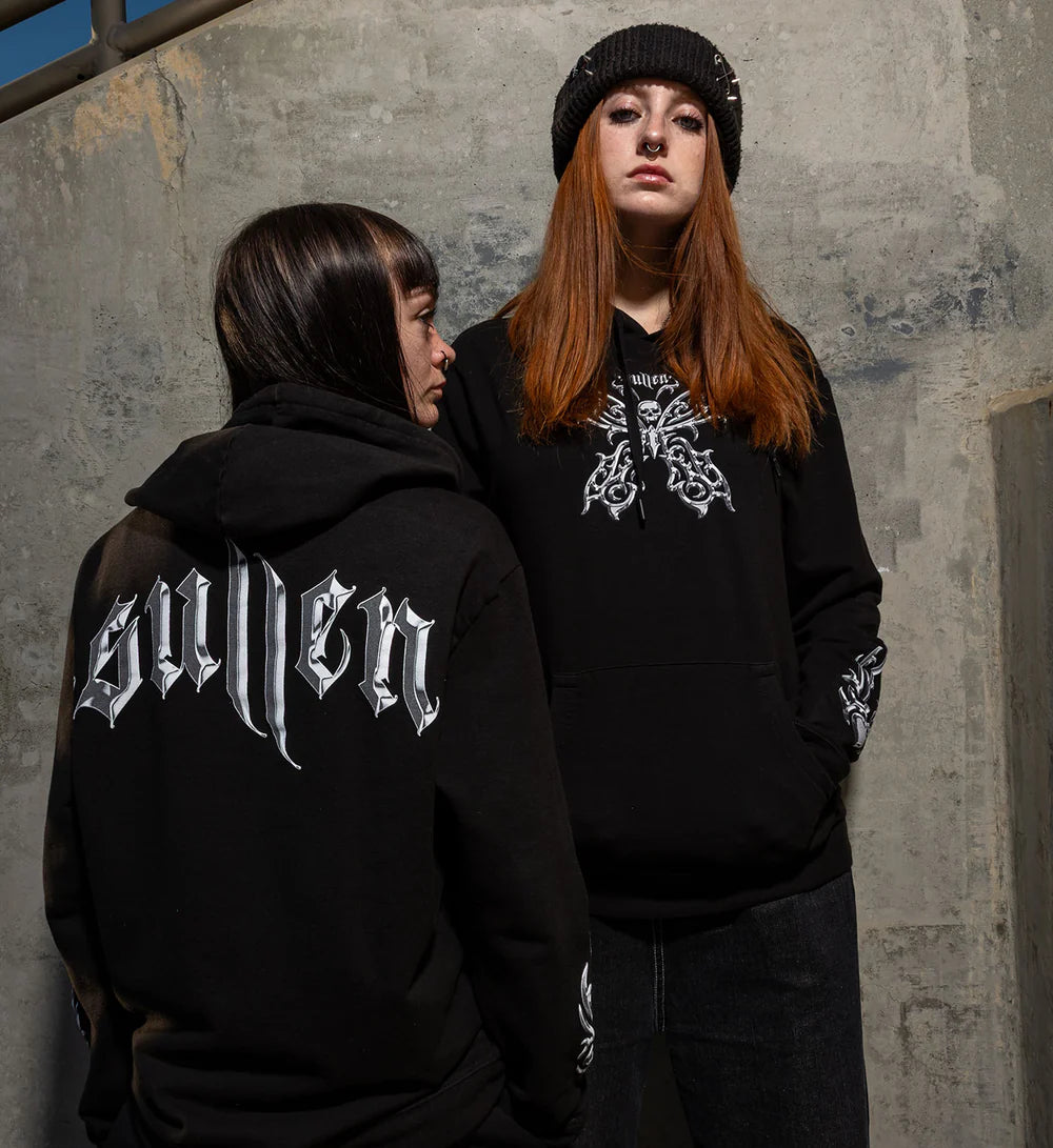 CHROME BUTTERFLY HOODIE
