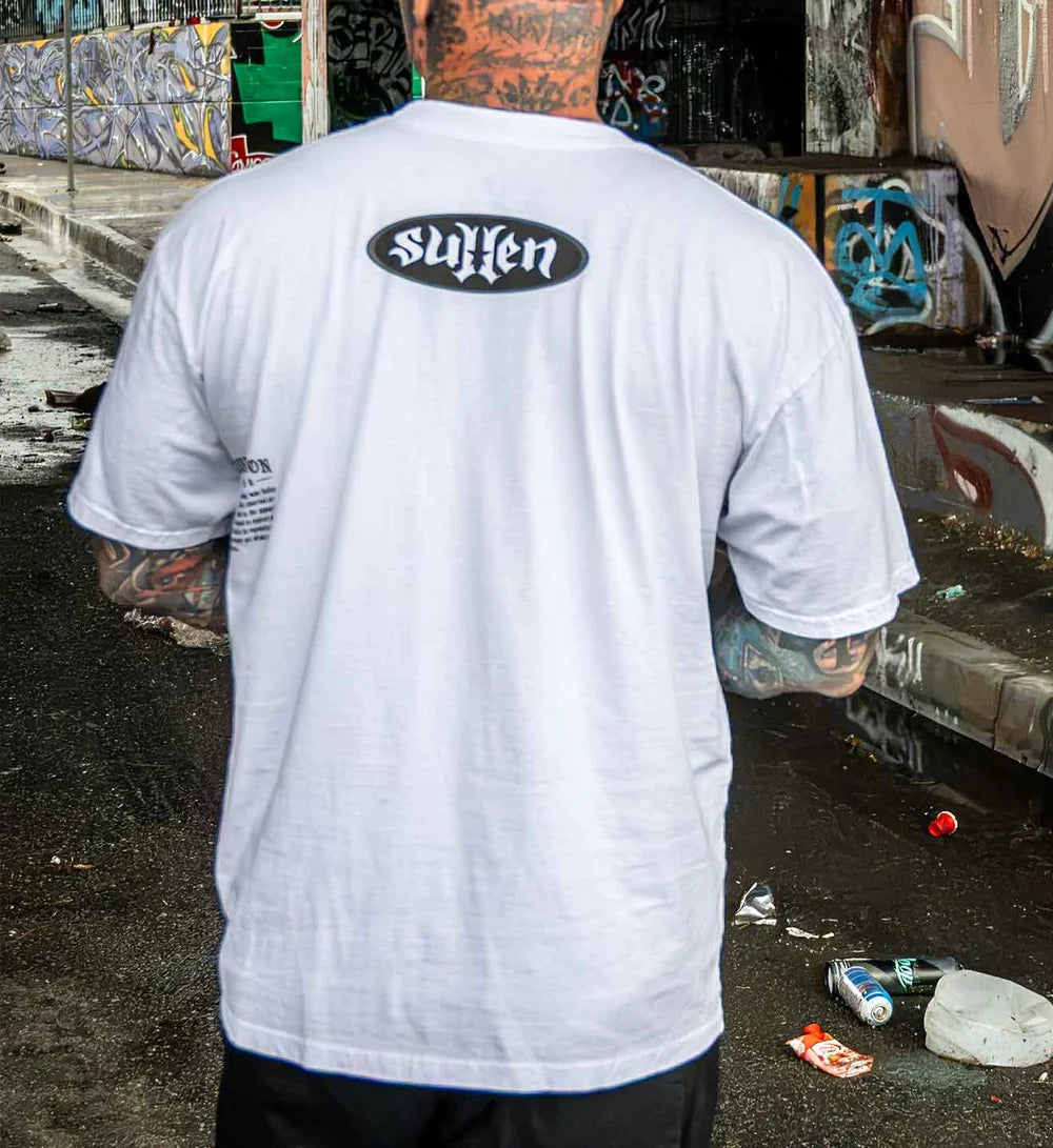 BONE THUG WHITE "1 TON" PREMIUM TEE