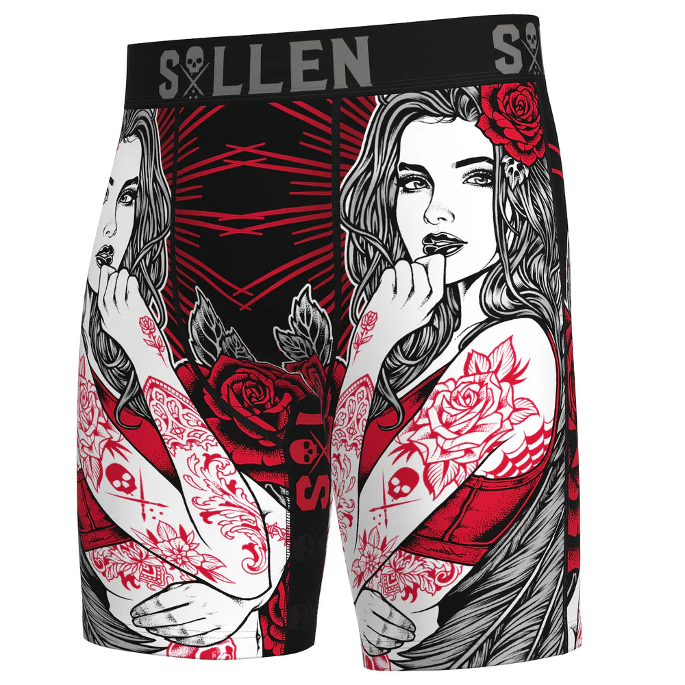 RED ROSES BOXER