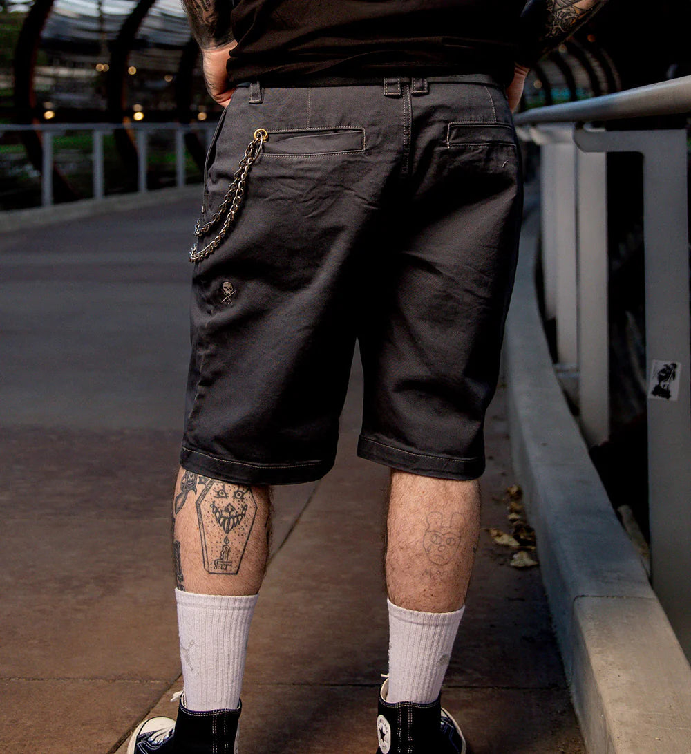 CHOP SHOP WALKSHORTS LAVA SMOKE
