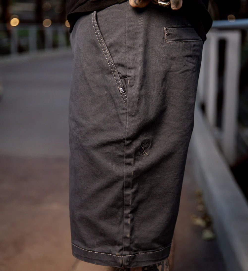 CHOP SHOP WALKSHORTS LAVA SMOKE