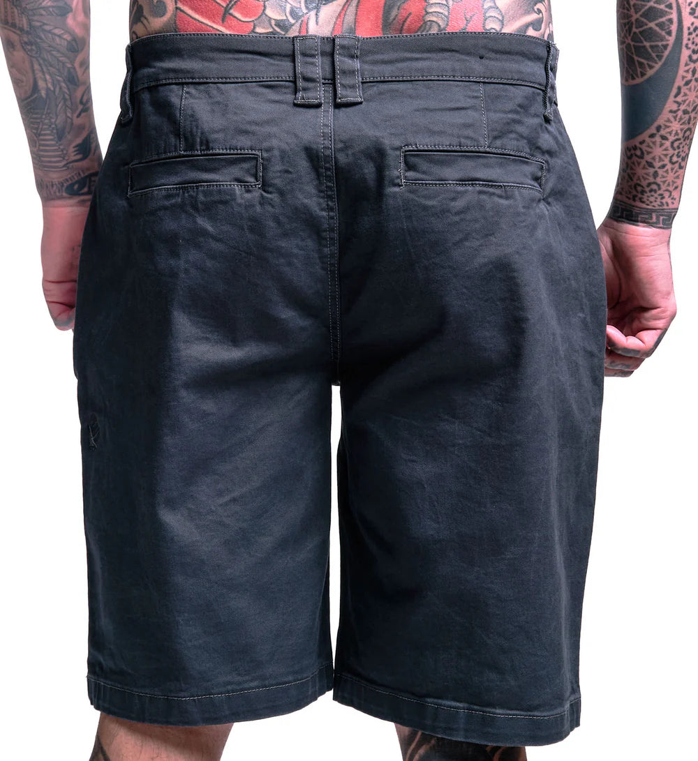 CHOP SHOP WALKSHORTS LAVA SMOKE
