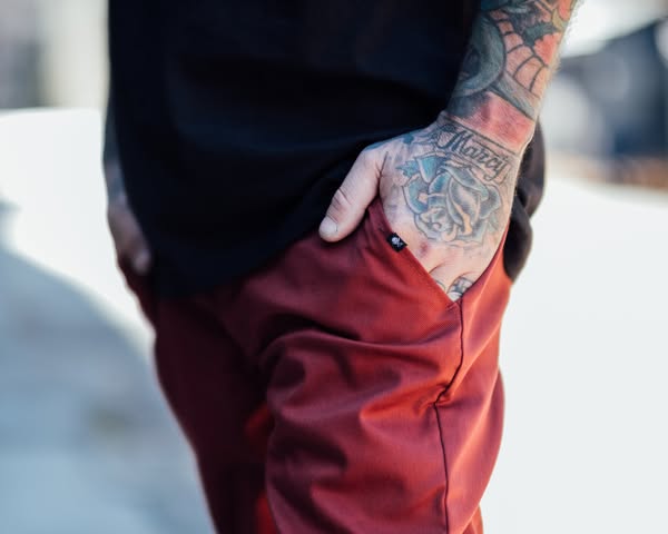 925 CHINO PANT CHERRY MAHOGANY