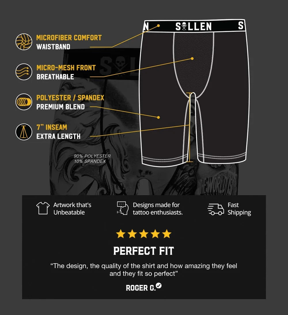 HIGH AND LOW BOXERS