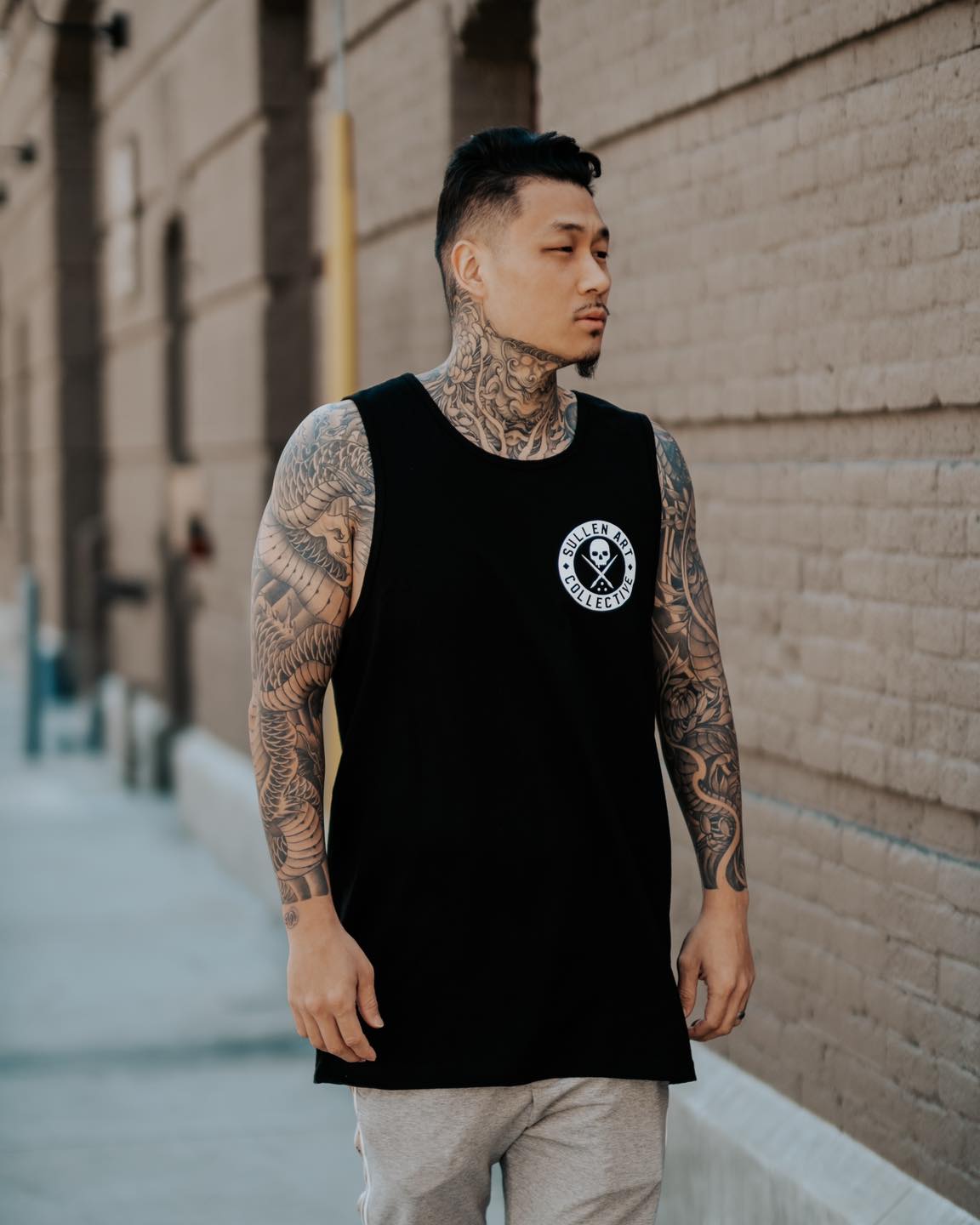 SUMMER TANK BLACK
