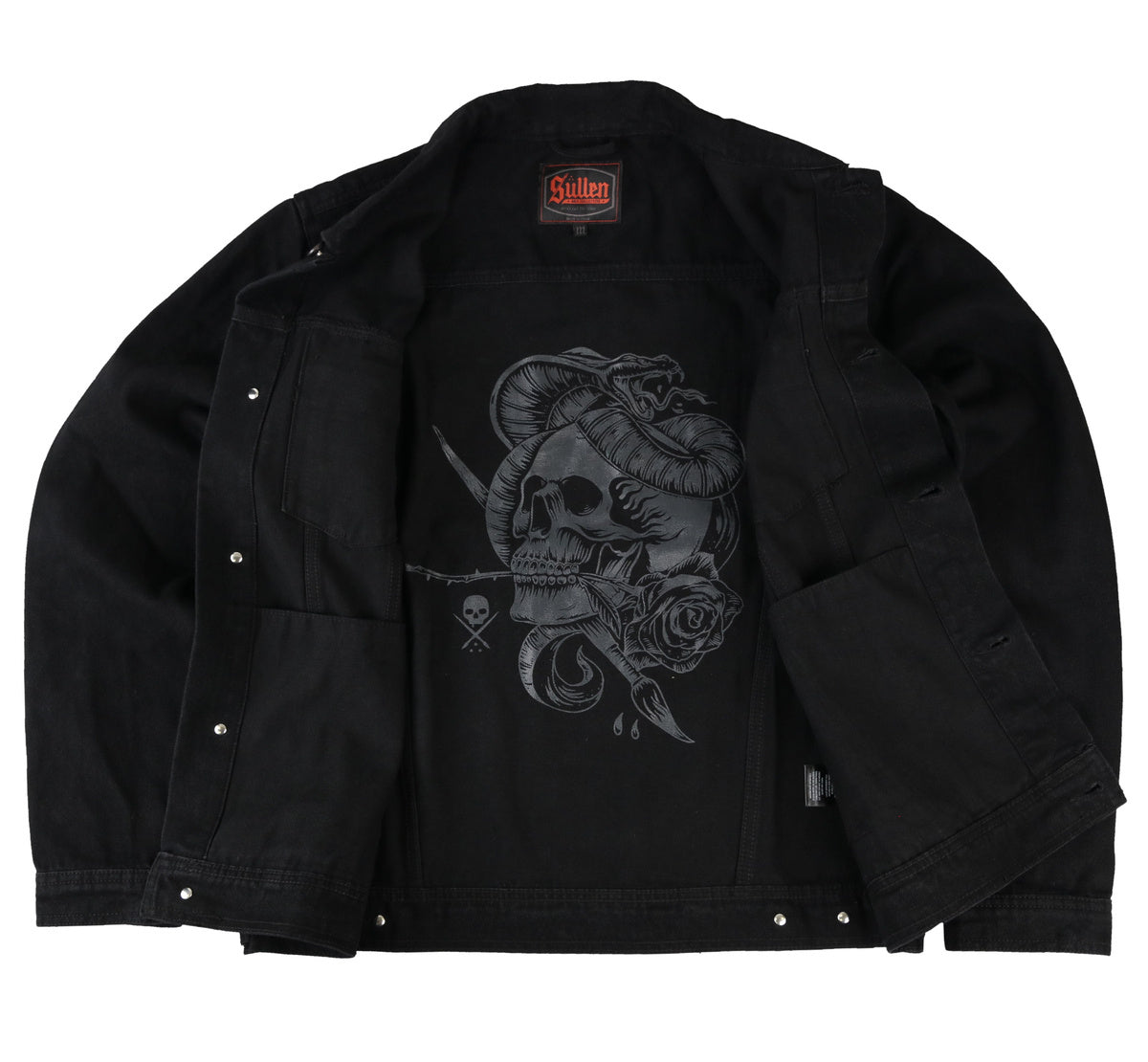 EASY RIDER DENIM JACKET BLACK WASH