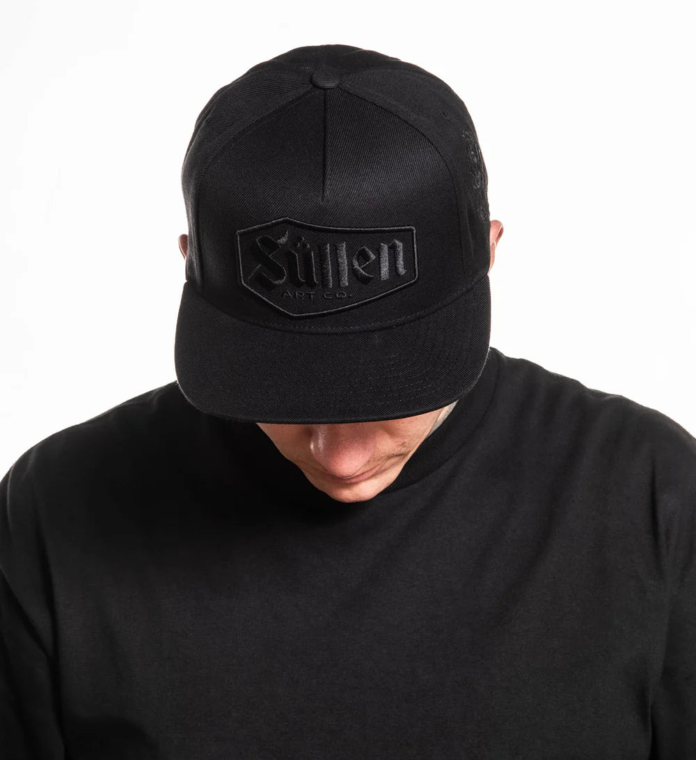 LAST RITES SNAPBACK BLACK BLACK