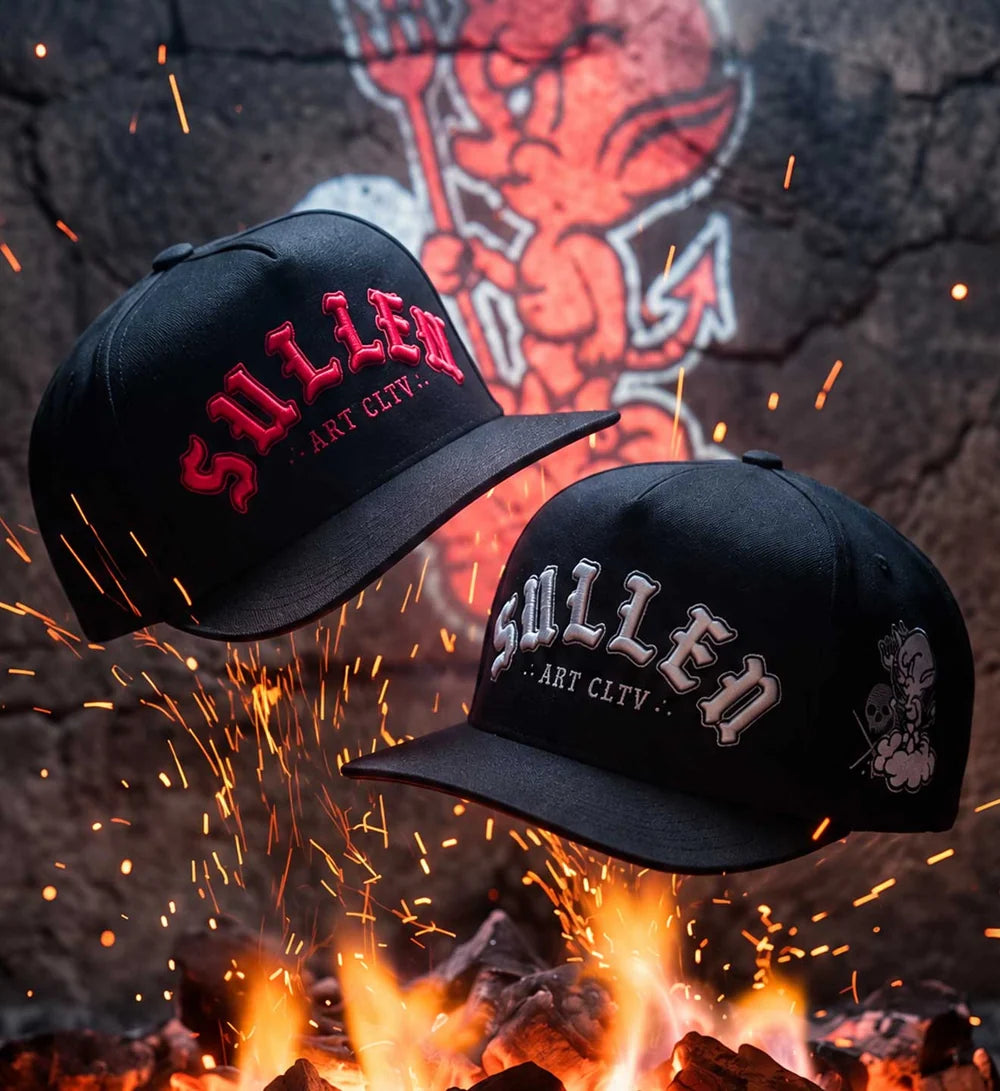 DETAIL DEVIL'S SNAPBACK BLACK/WHITE
