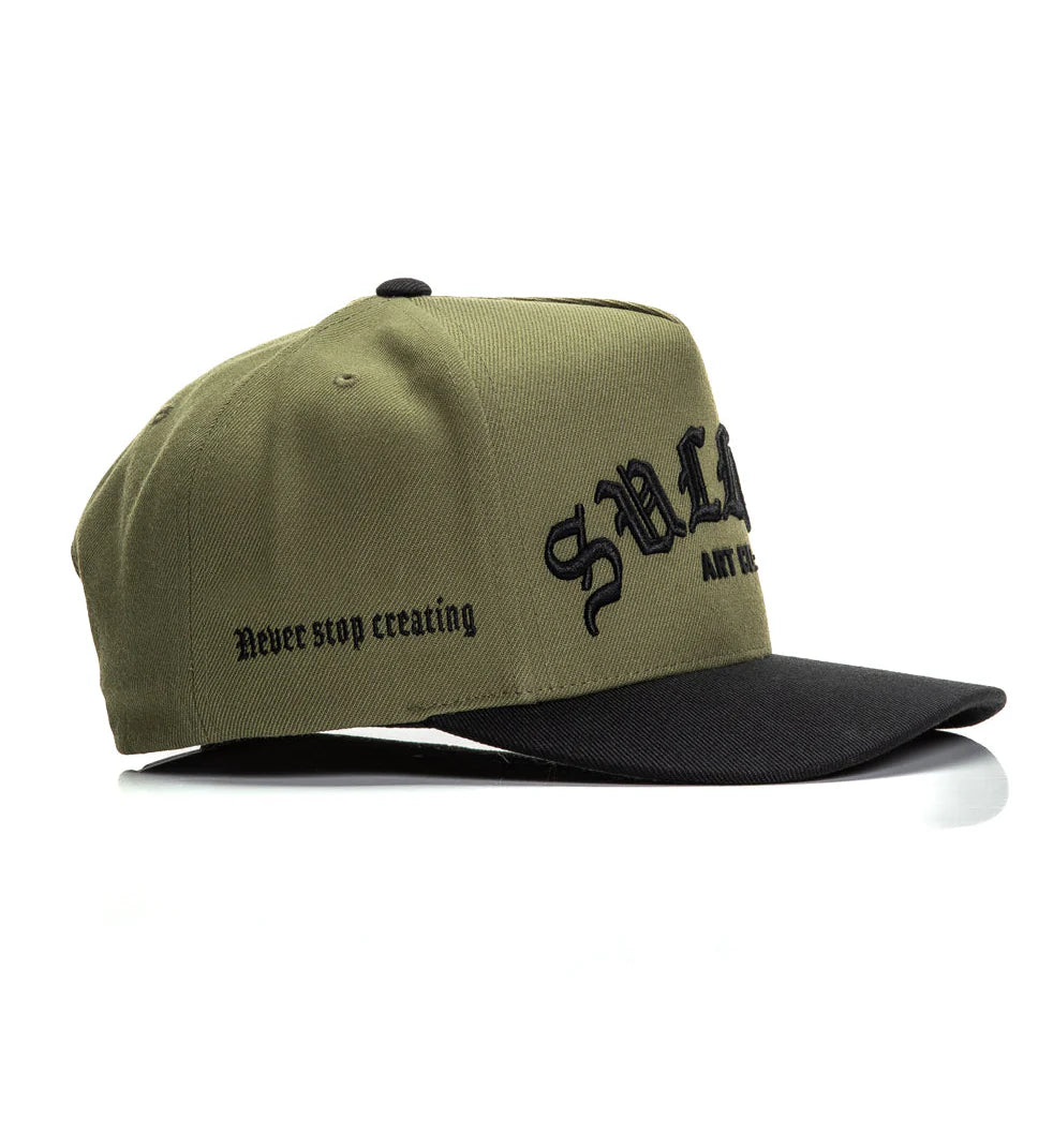 ROCK SCRIPT SNAPBACK FOREST