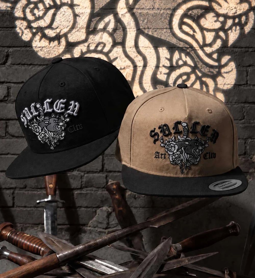 PANTHER DAGGER SNAPBACK DK.OLIVE GREY