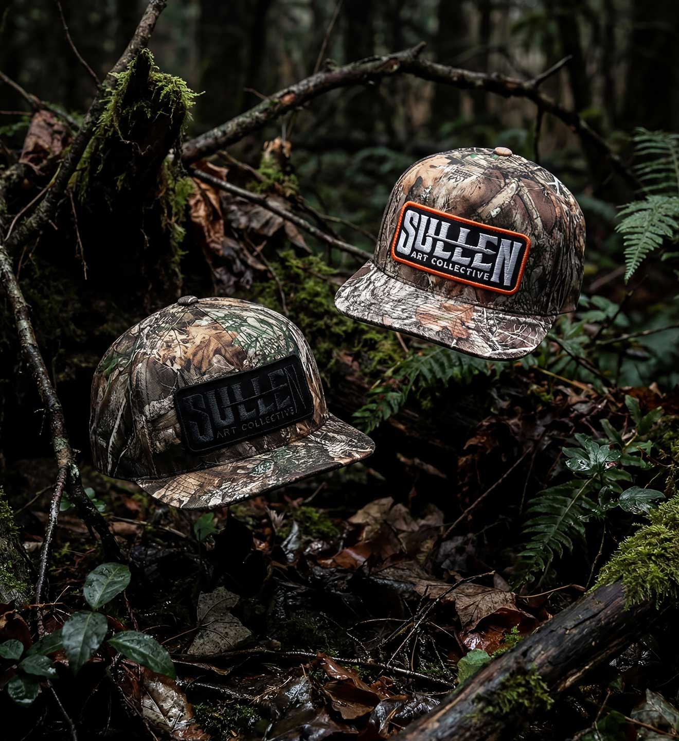 BLIND SNAPBACK CAMO ORANGE