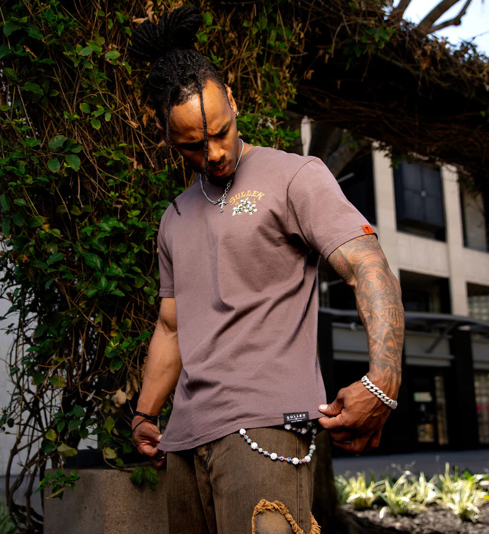 HARD GAMBLE PREMIUM TEE - PALE MAROON