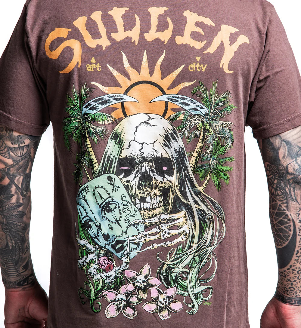 HARD GAMBLE PREMIUM TEE - PALE MAROON
