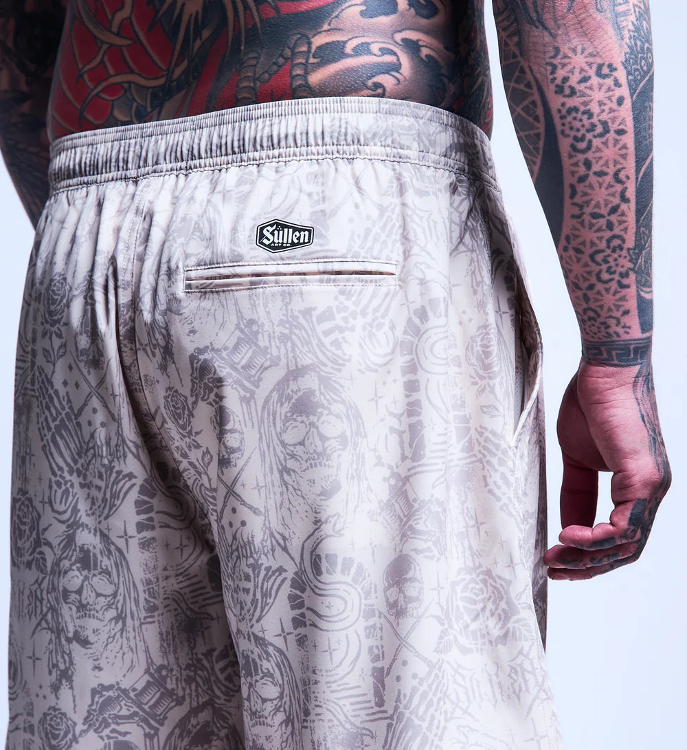 CREEPING DEATH EWAIST BOARDSHT OFF WHITE