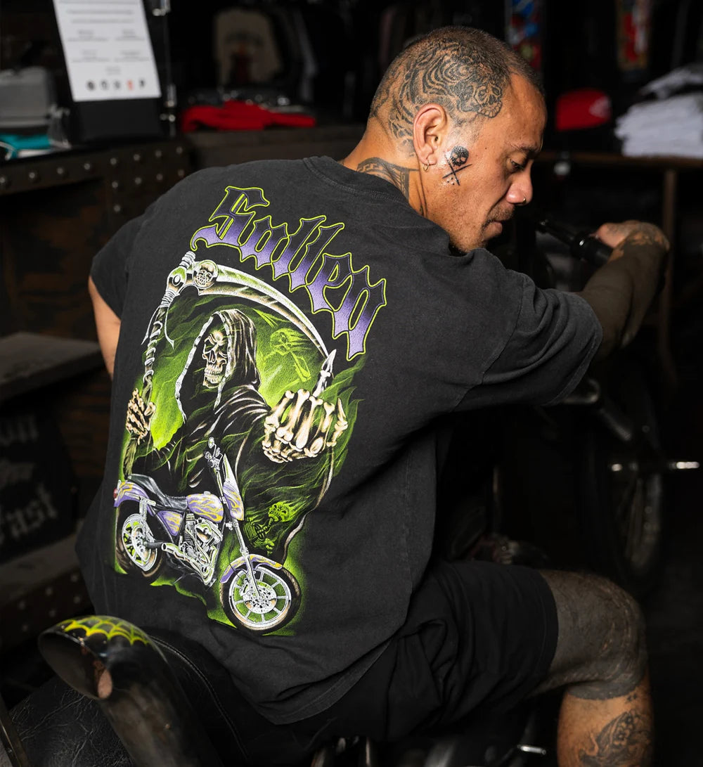 GRIM HIGHWAY "1 TON" PREMIUM TEE