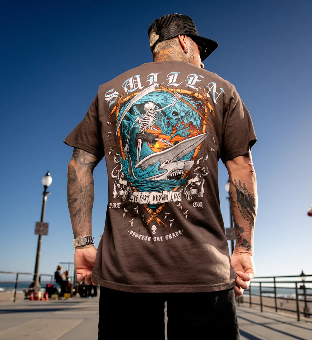 DEATH BEFORE SHORE PREMIUM TEE