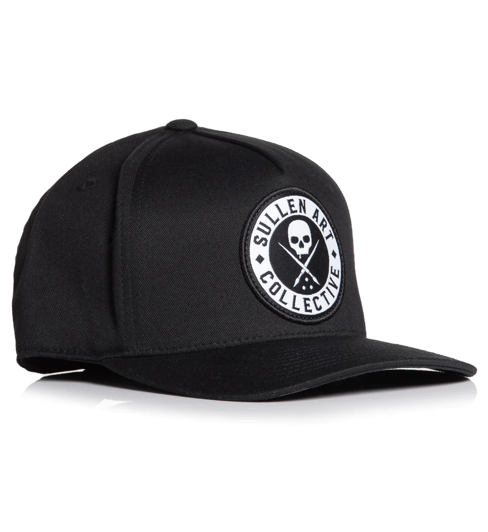 BOH CURVED SNAPBACK - BLACK/WHITE