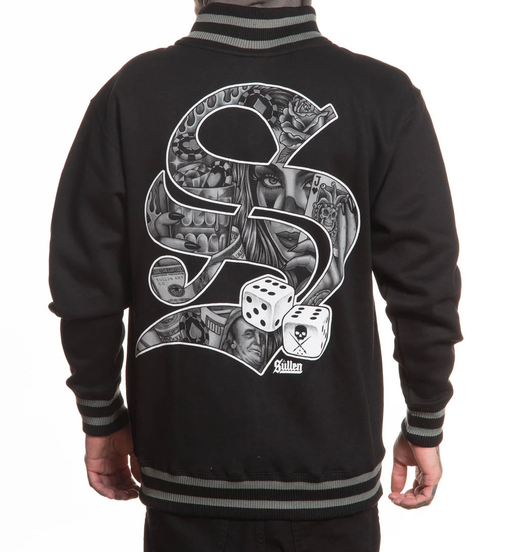 S DICE ZIP UP FLEECE