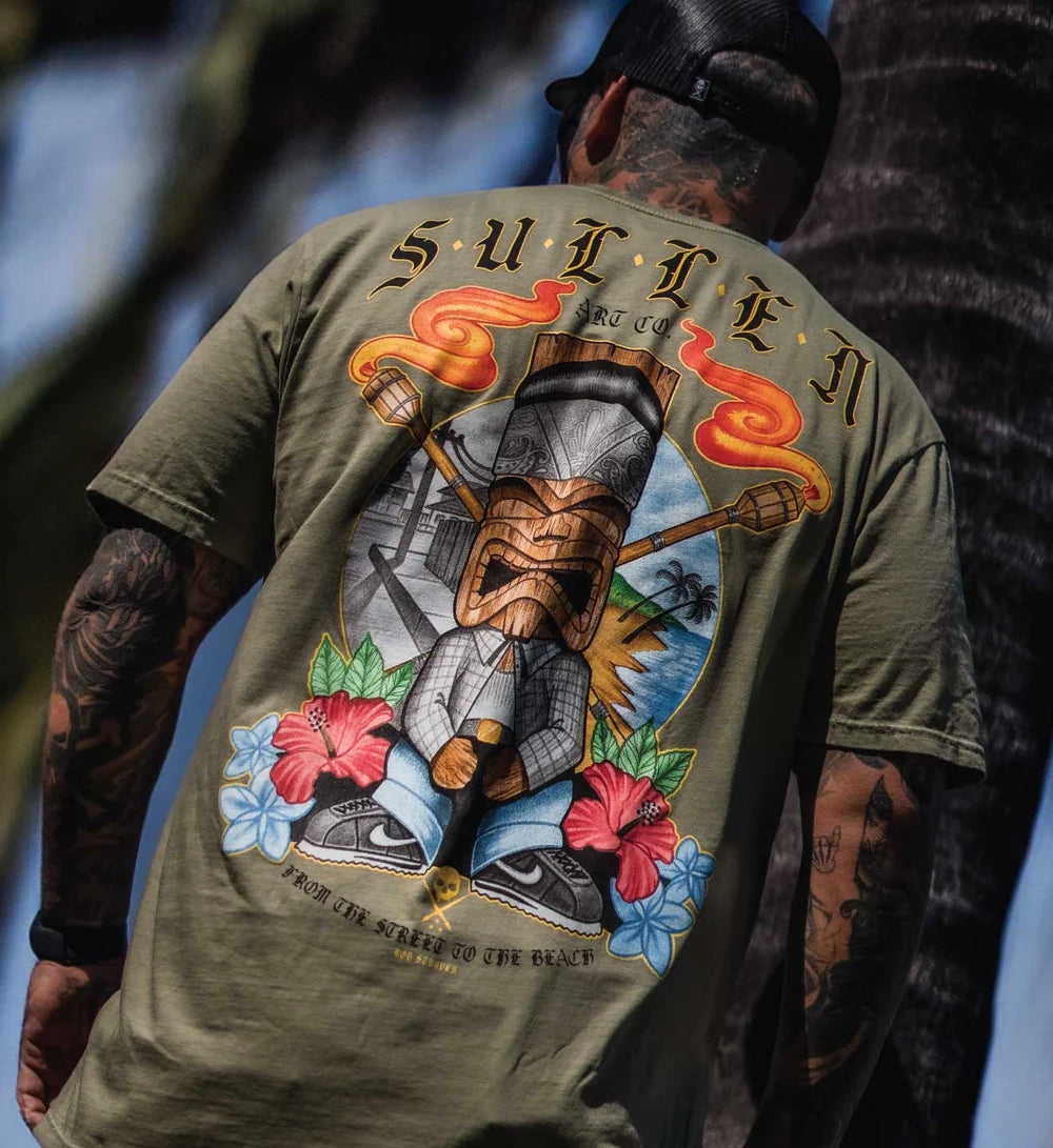 TIKI CHOLO SAGE PREMIUM TEE