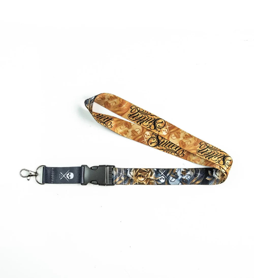 GOLD GAZE LANYARD
