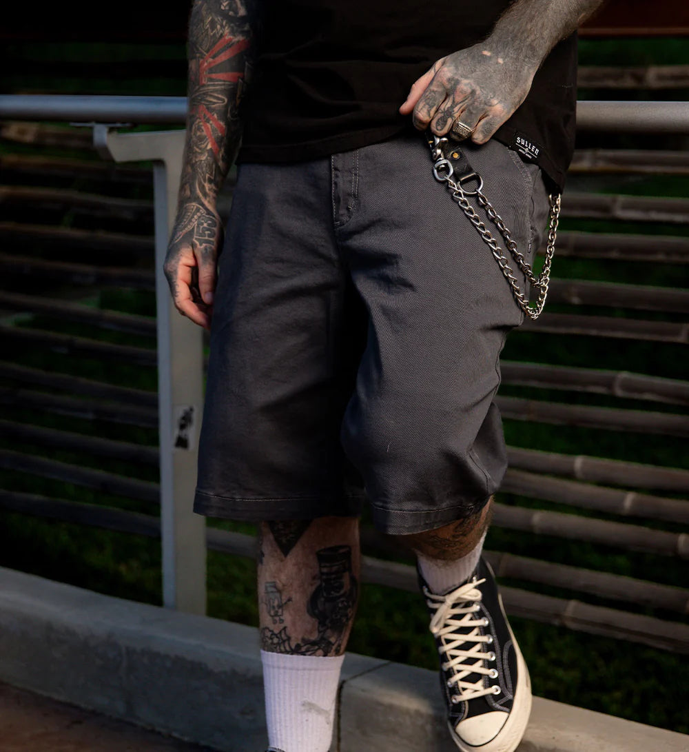CHOP SHOP WALKSHORTS LAVA SMOKE