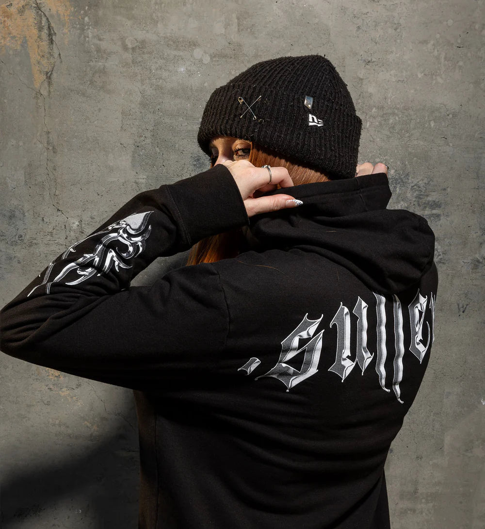 CHROME BUTTERFLY HOODIE