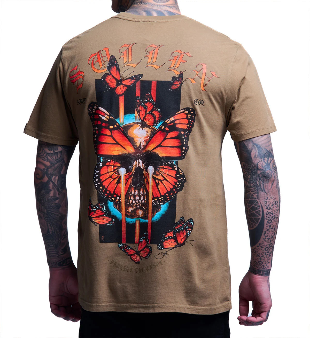 BUTTERFLY SKULL PREMIUM TEE