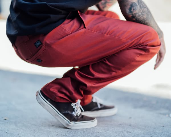 925 CHINO PANT CHERRY MAHOGANY