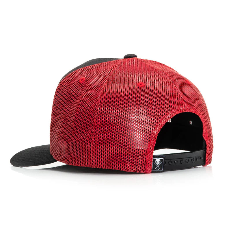 LA ROSA SNAPBACK RED