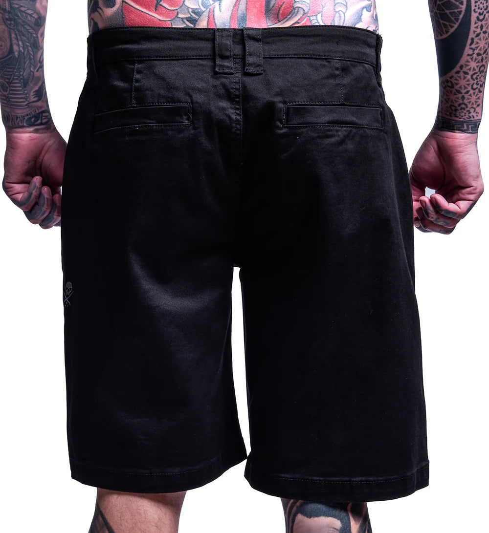 CHOP SHOP WALKSHORTS BLACK