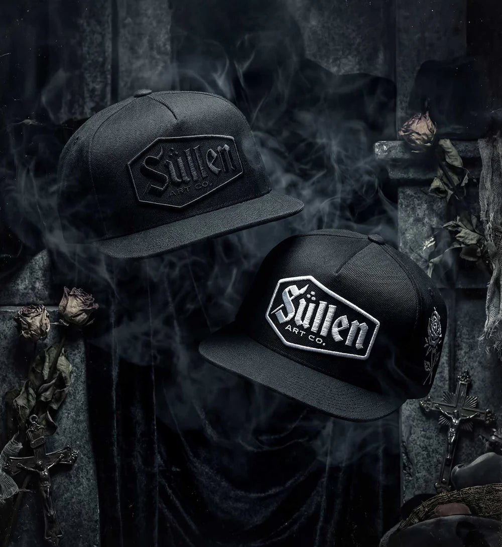 LAST RITES SNAPBACK BLACK WHITE