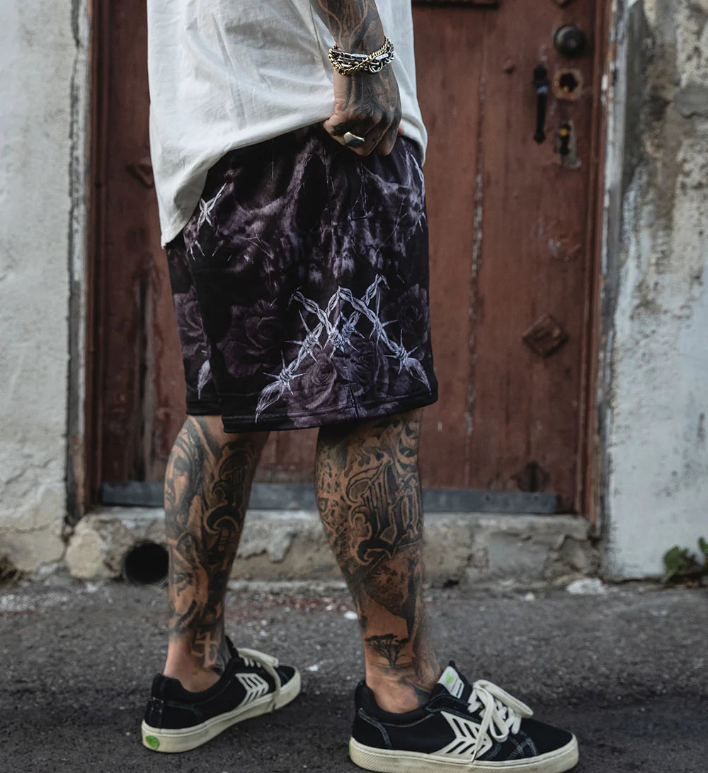 THE DARKNESS MESH SHORTS