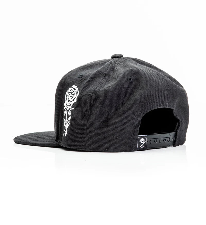 LAST RITES SNAPBACK BLACK WHITE