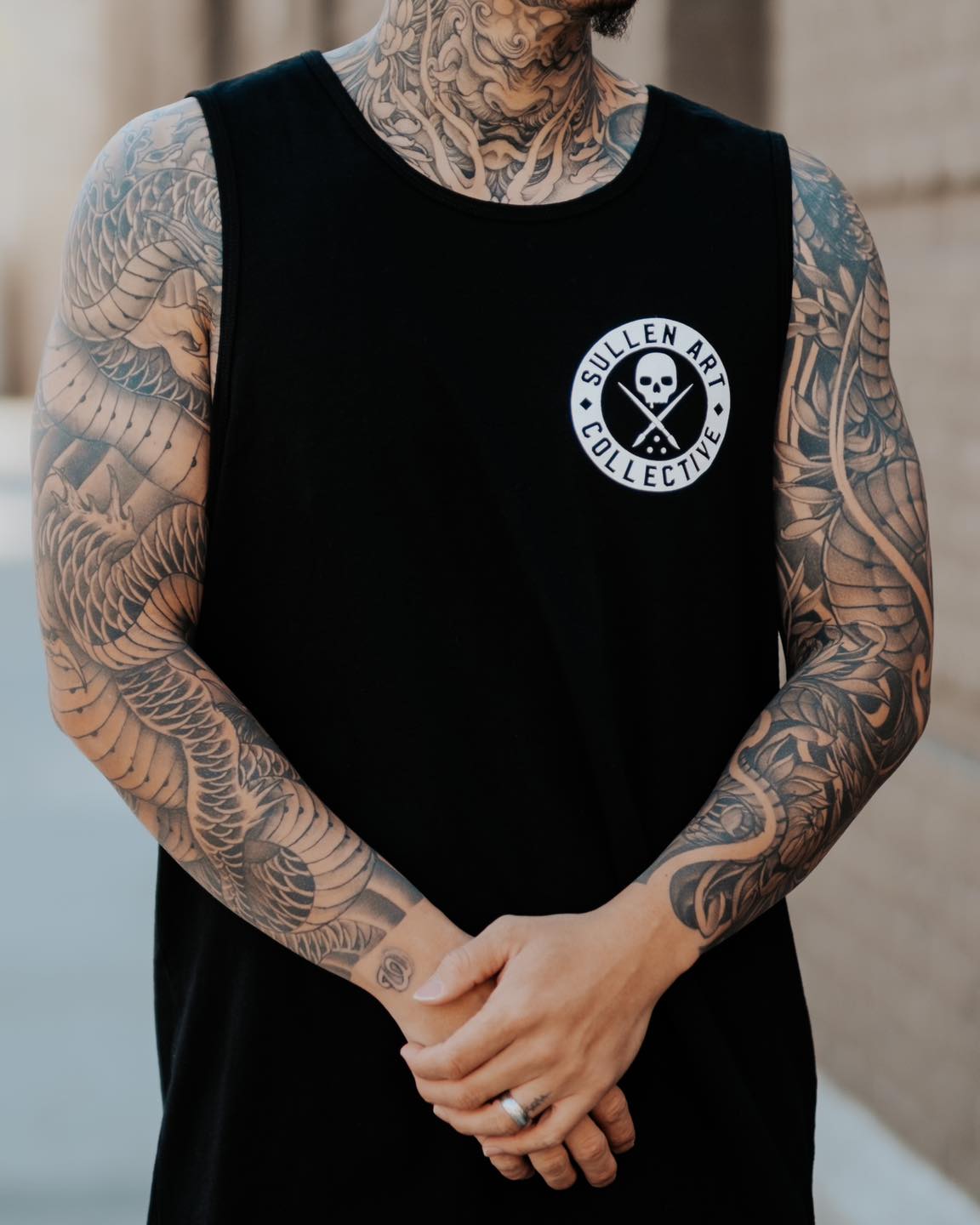 SUMMER TANK BLACK