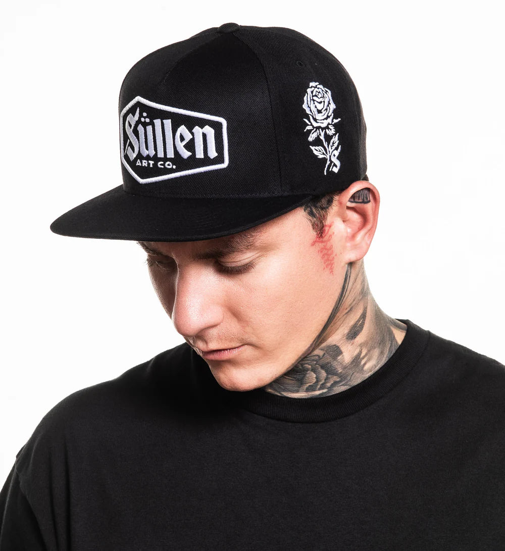LAST RITES SNAPBACK BLACK WHITE