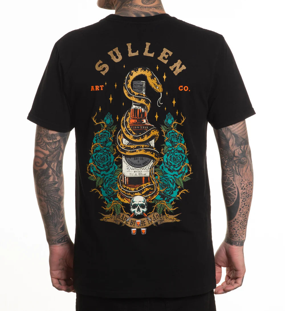 WHISKEY BOTTLE PREMIUM TEE