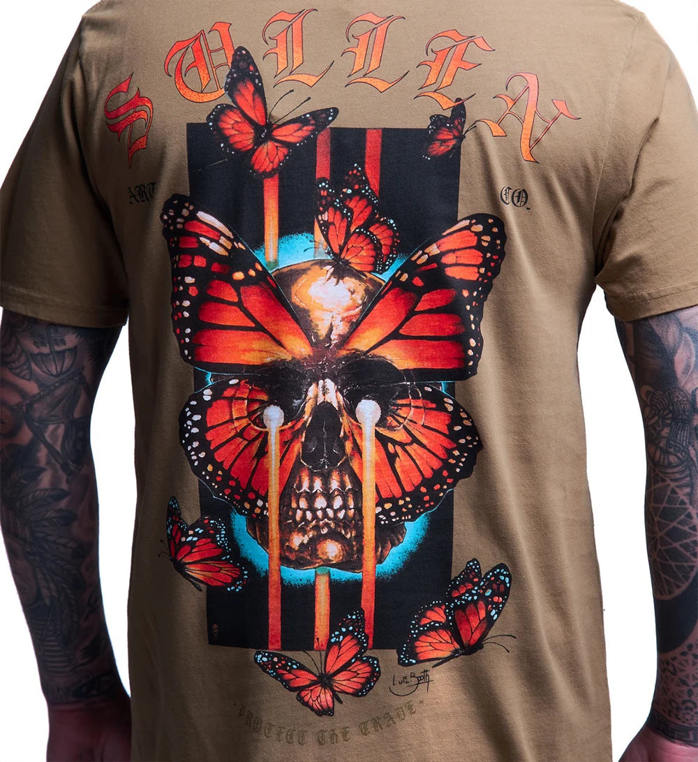 BUTTERFLY SKULL PREMIUM TEE