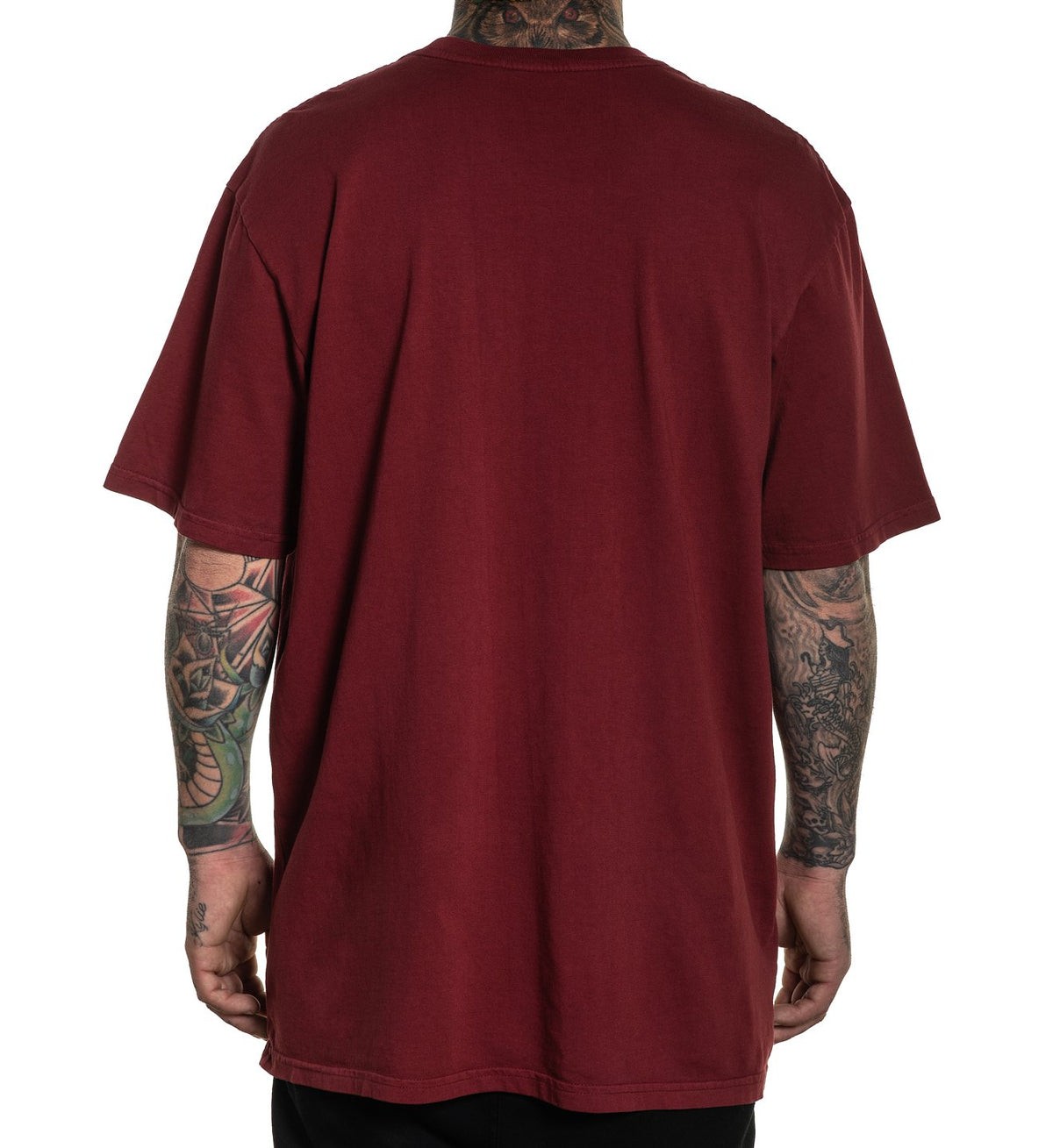 THE SOLIDS PREMIUM TEE ROSEWOOD