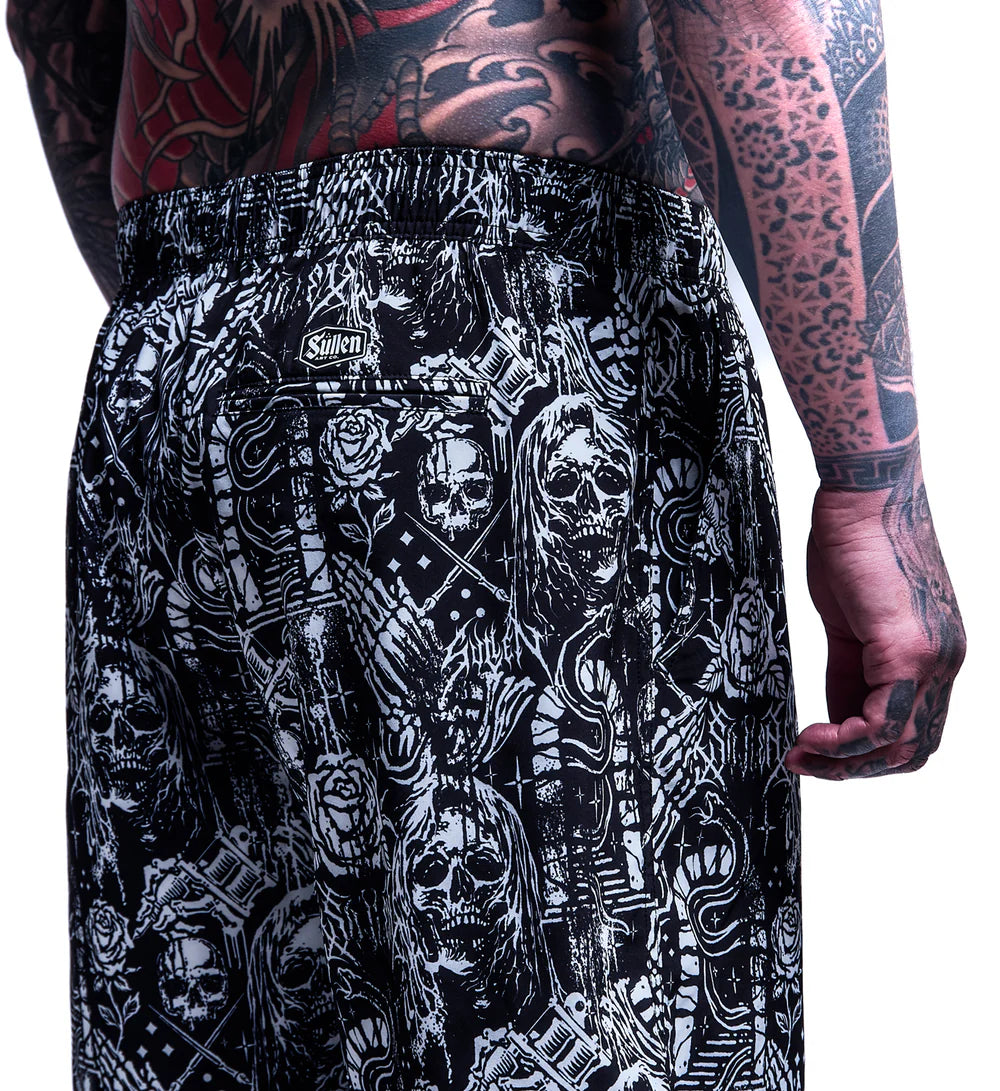 CREEPING DEATH EWAIST BOARDSHT BLACK
