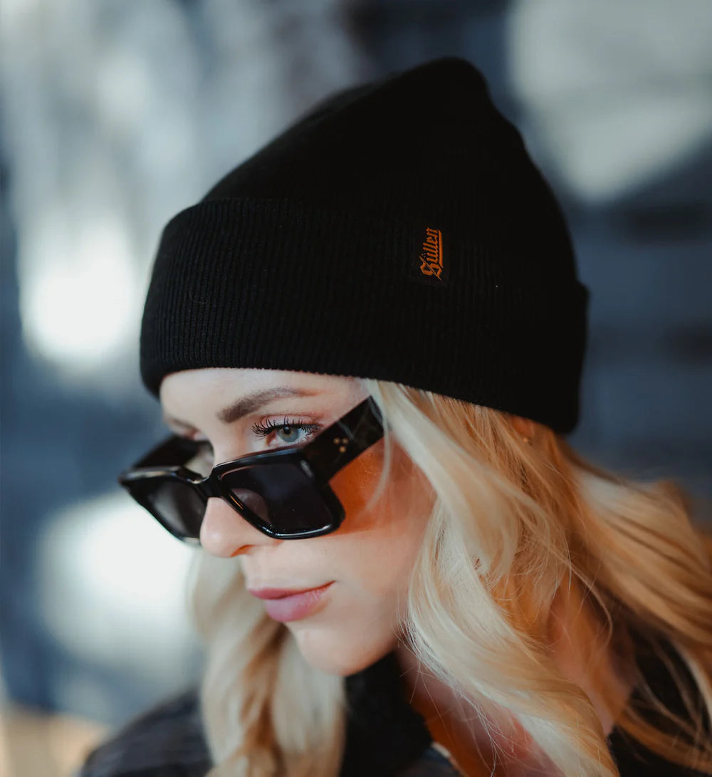 LINCOLN FLAG BEANIE BK