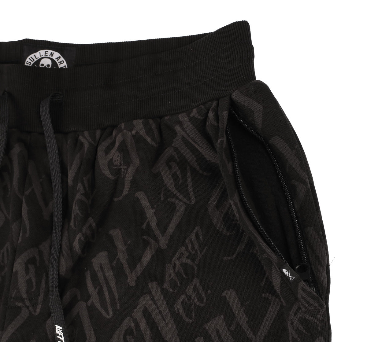 SLEEP REAPERS KNIT SHORT BLACK