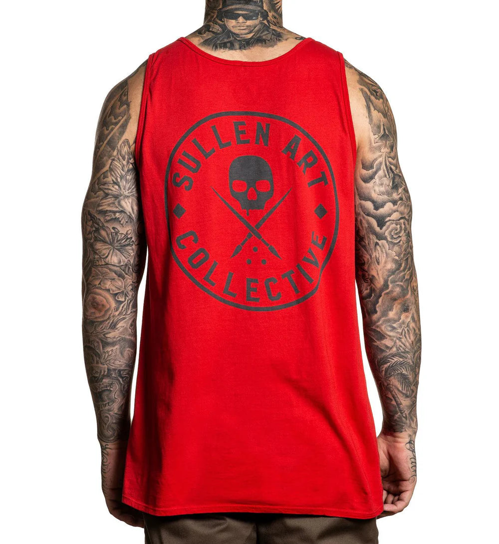 FOREVER TANK STRETCH RED