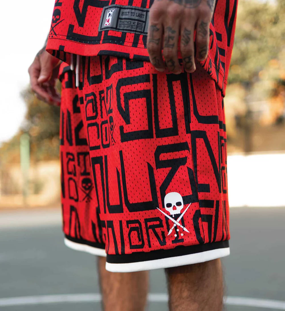 MEAS MESH SHORTS