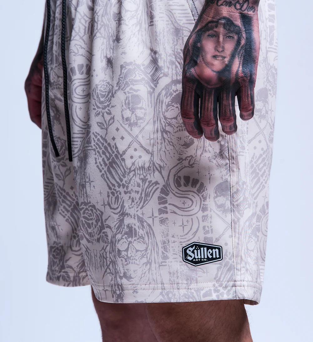 CREEPING DEATH EWAIST BOARDSHT OFF WHITE