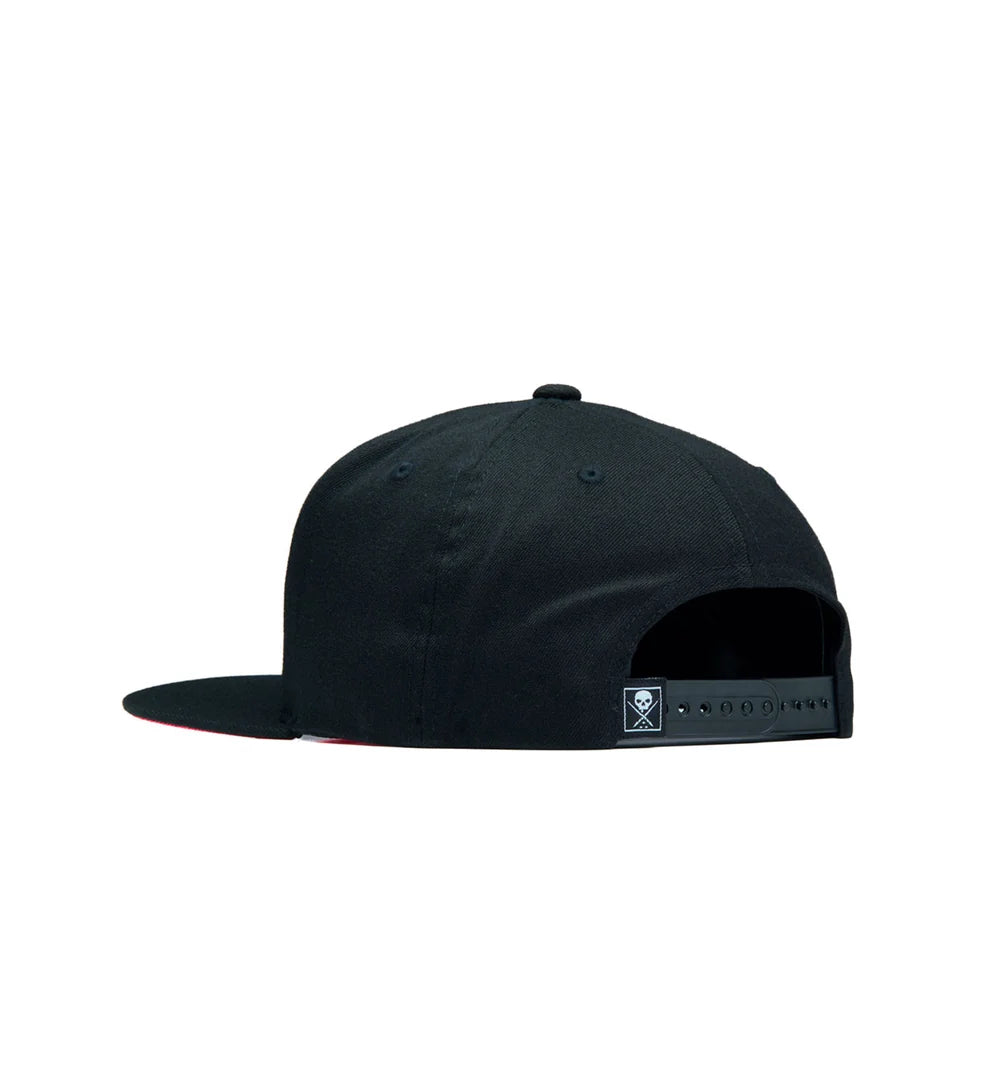 MAJORS SNAPBACK BLACK/RED