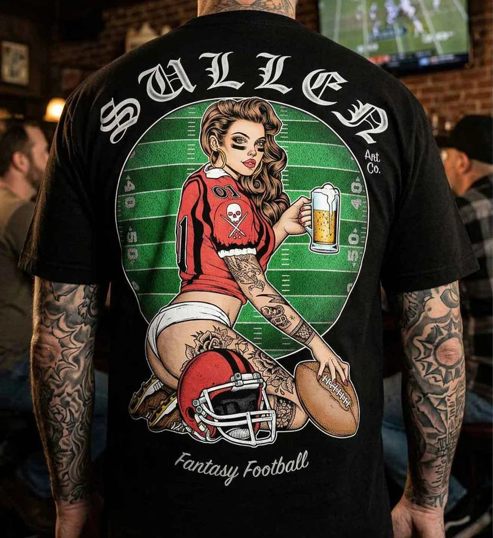 FANTASY FOOTBALL "1 TON" PREMIUM TEE