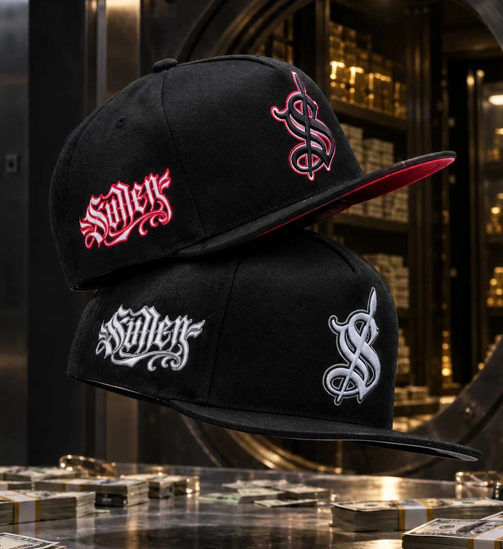 MAJORS SNAPBACK BLACK/RED