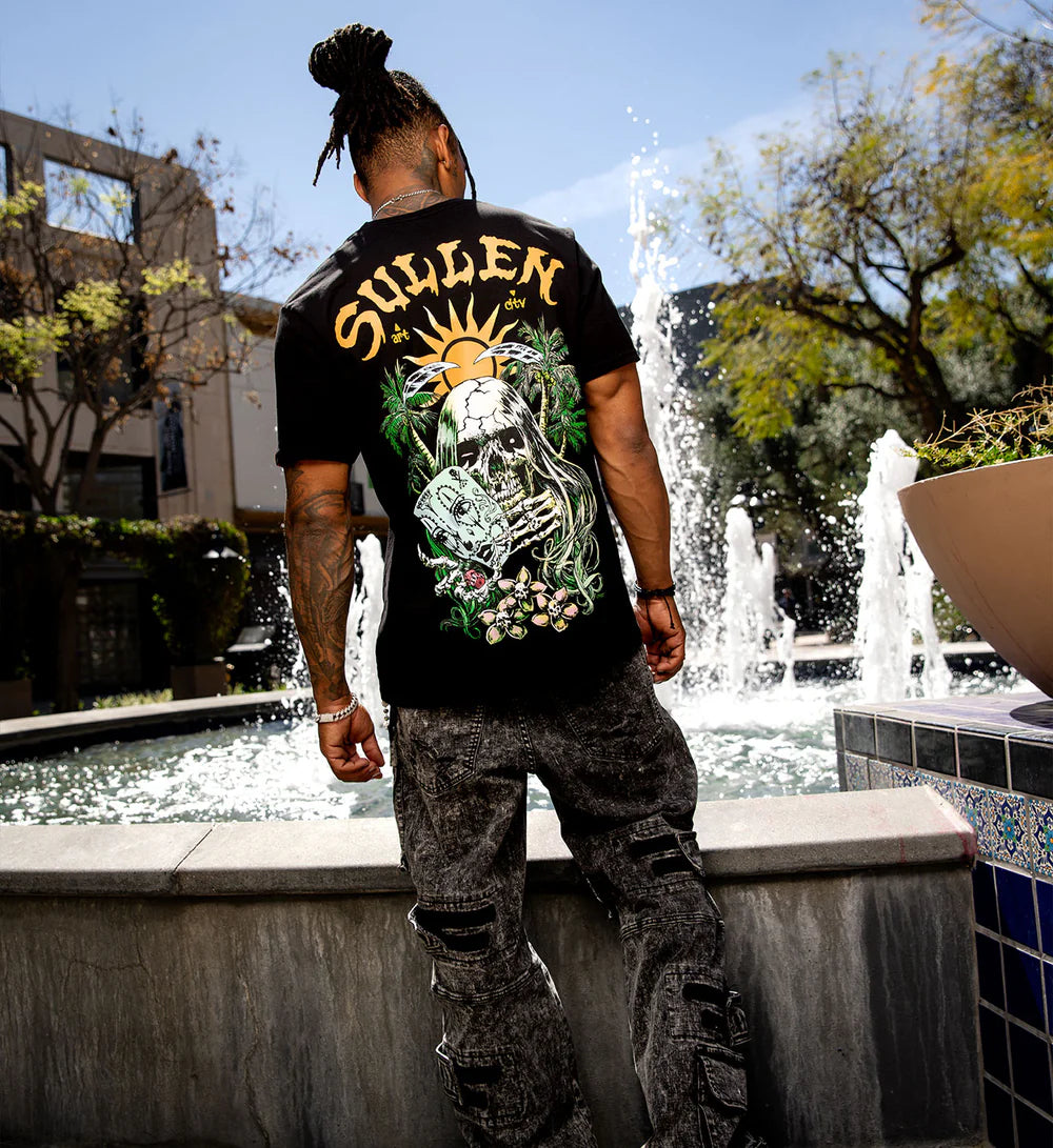 HARD GAMBLE PREMIUM TEE - BLACK