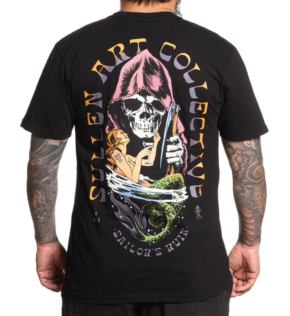 SWIMMING WITH DEATH PREMIUM TEE