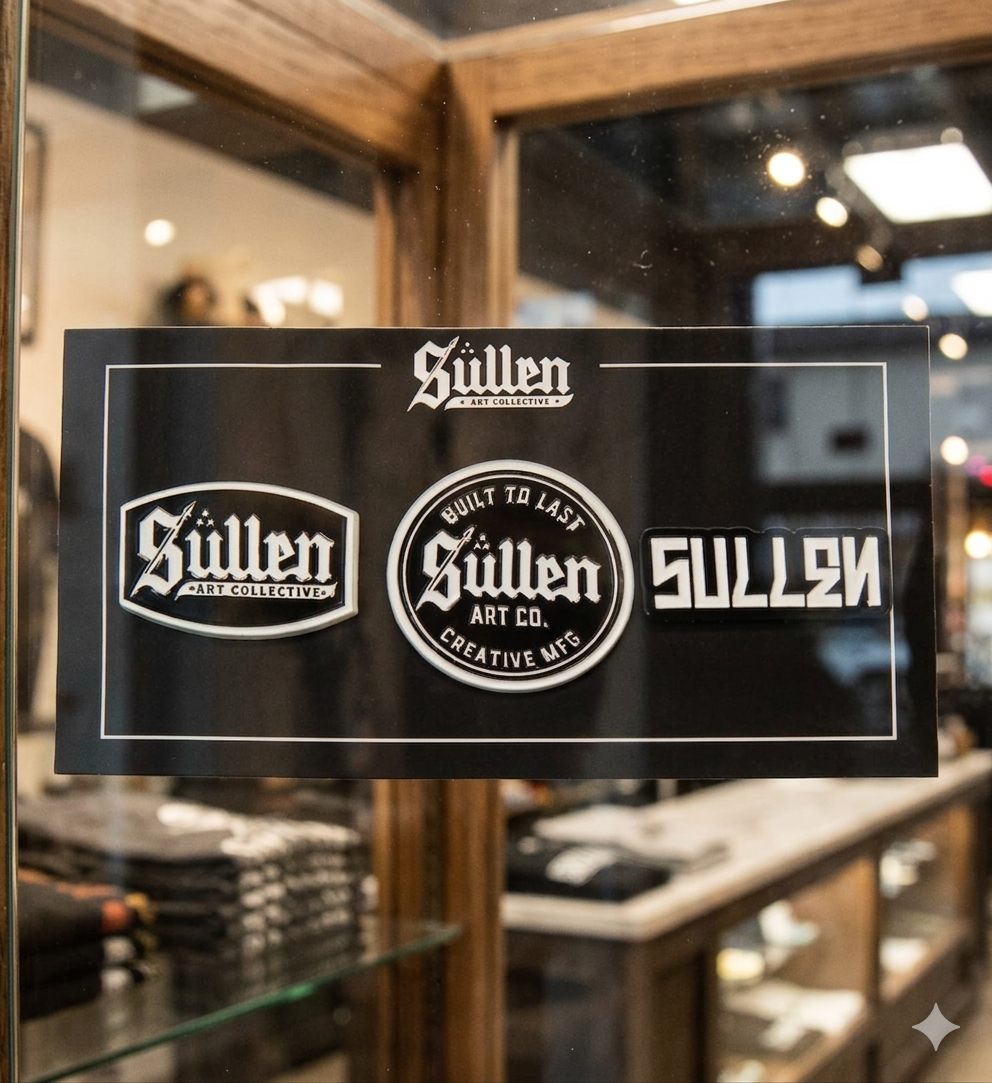 SULLEN LOGO PIN SET 2